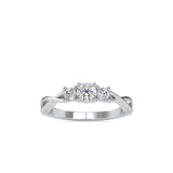 Radiant Trio Ring