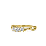 Radiant Trio Ring