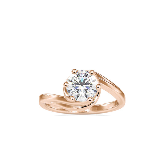 Infinity Spark Solitaire Ring