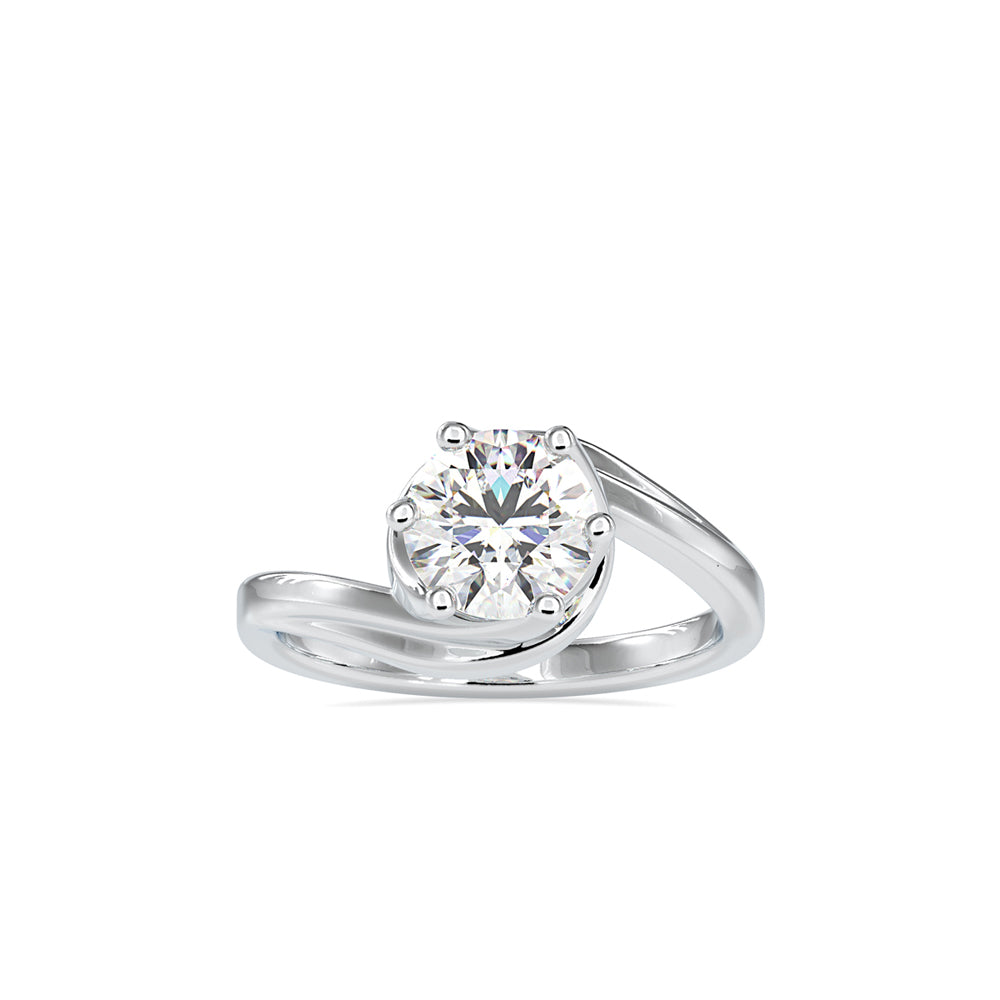 Infinity Spark Solitaire Ring
