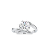 Infinity Spark Solitaire Ring