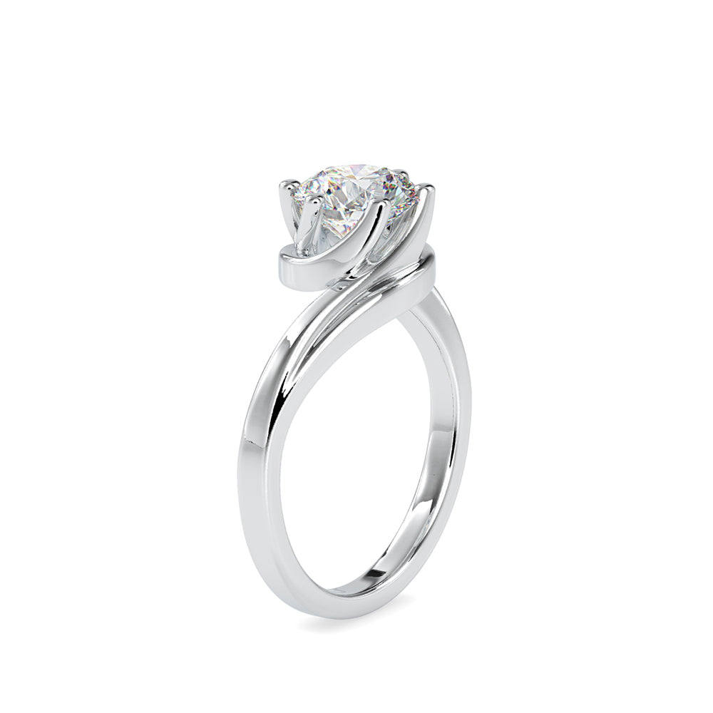 Infinity Spark Solitaire Ring