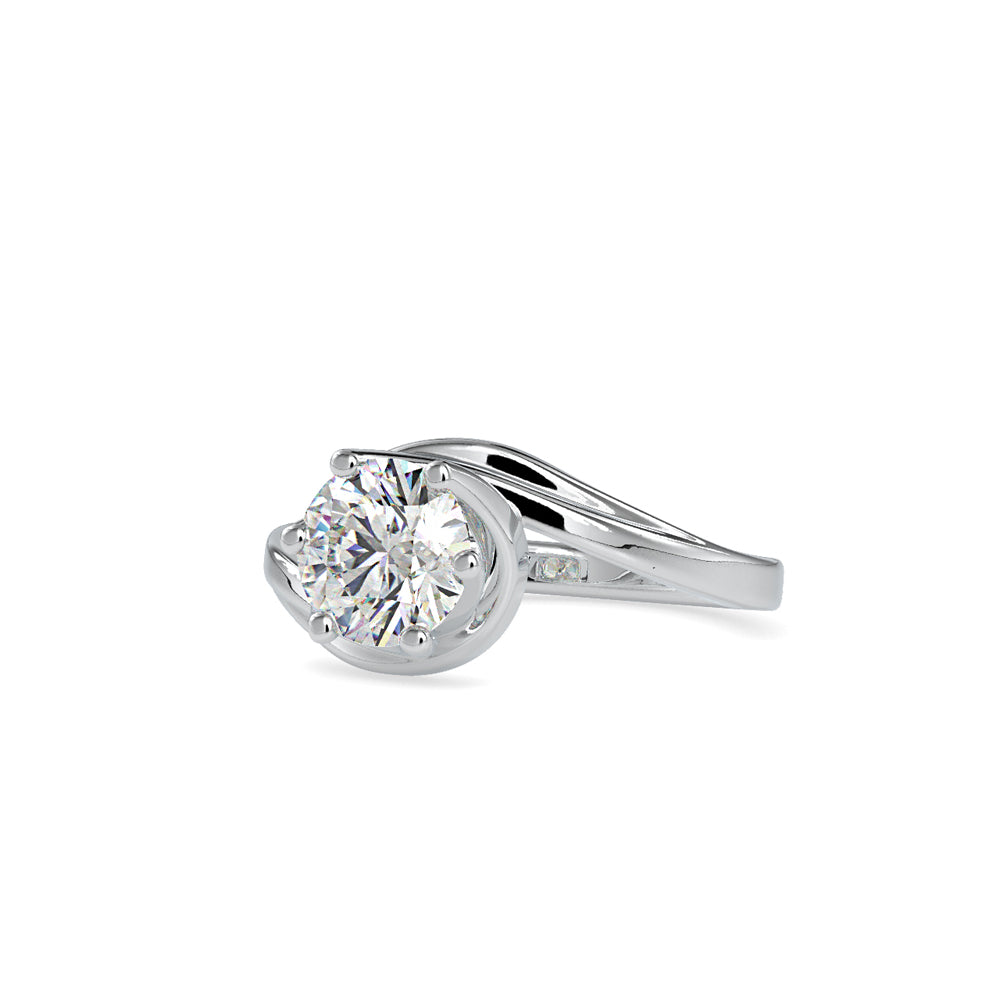 Infinity Spark Solitaire Ring