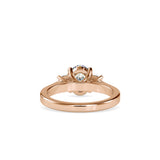 Luminous Trio Solitaire Ring