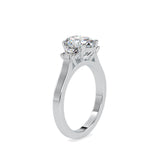 Luminous Trio Solitaire Ring