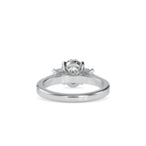 Luminous Trio Solitaire Ring