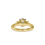 Luminous Trio Solitaire Ring