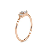 Whispering Teardrop Ring