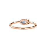 Whispering Teardrop Ring