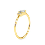 Whispering Teardrop Ring