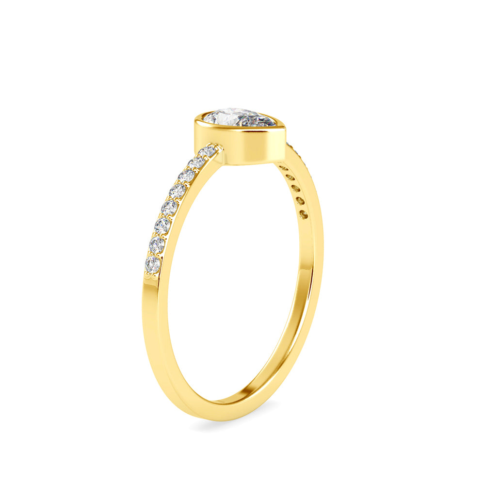 Glowing Cascade Ring
