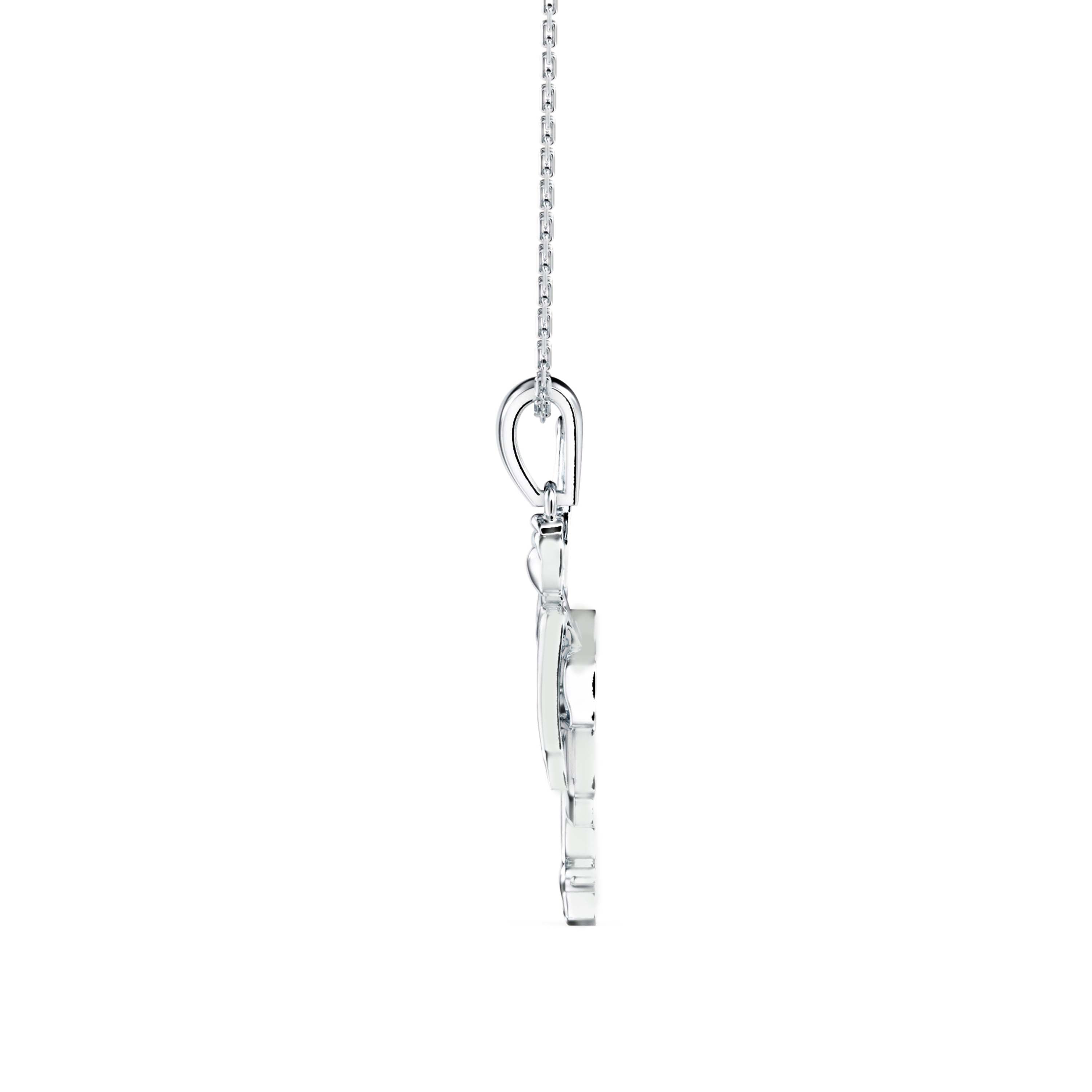 Ballet in Bloom Diamond Pendant