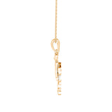Ballet in Bloom Diamond Pendant