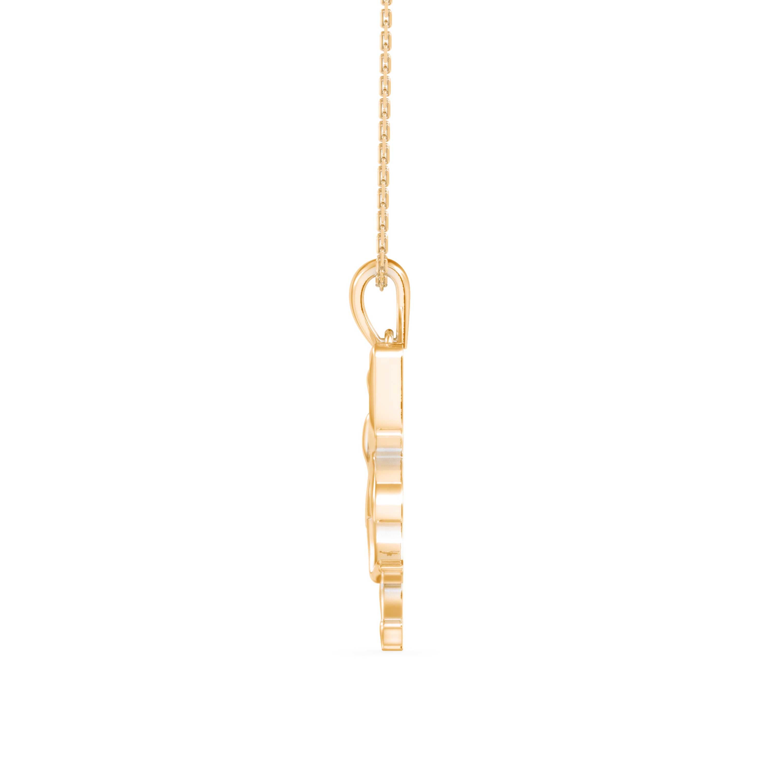 Celestial Radiance Diamond Pendant