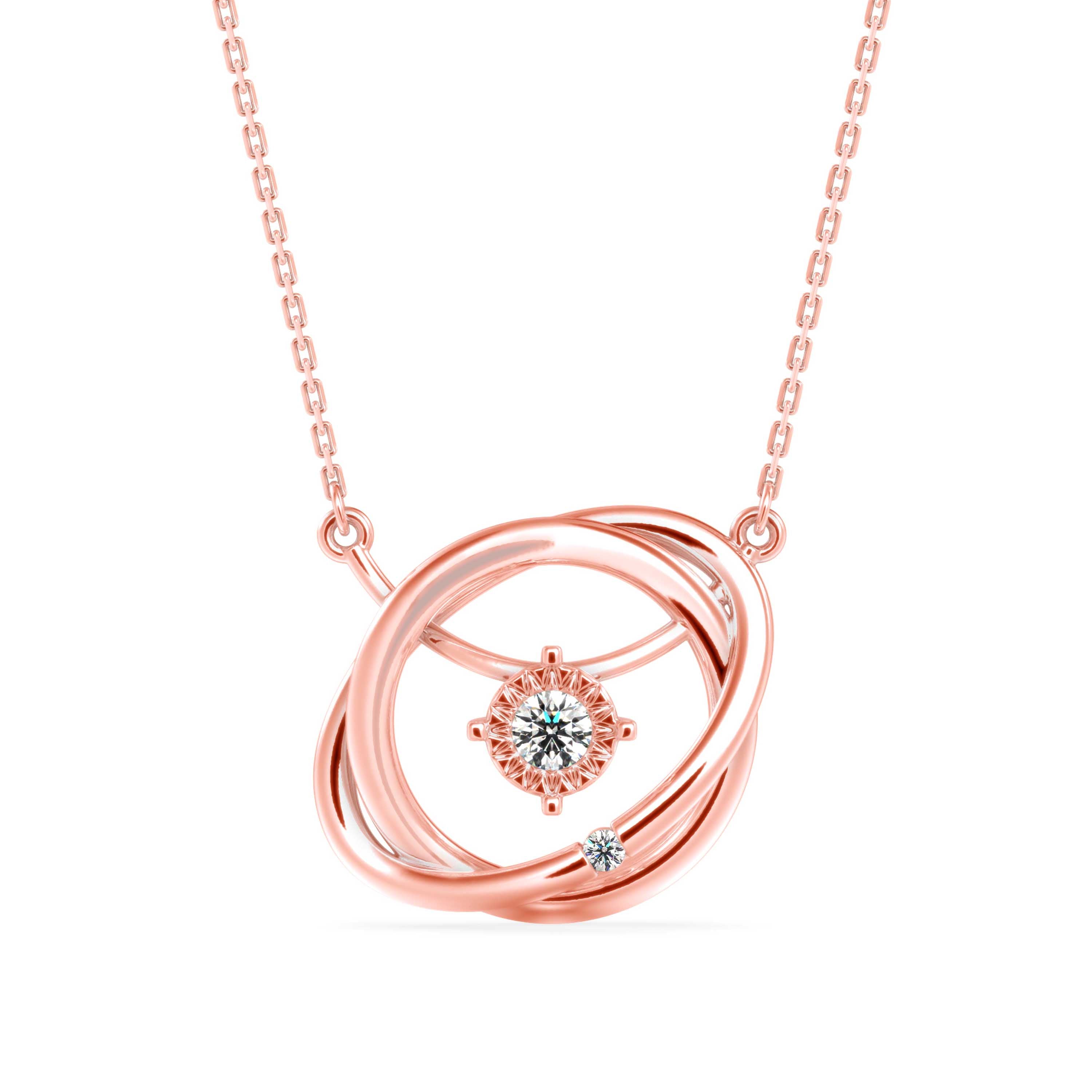 Luminous Elegance Diamond Necklace