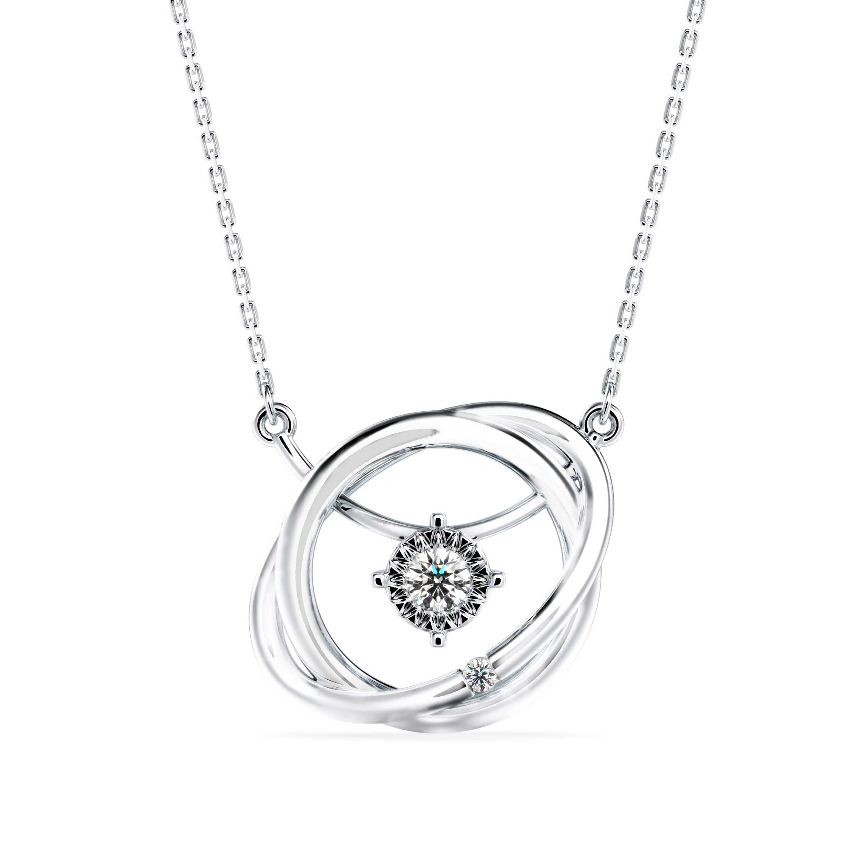 Luminous Elegance Diamond Necklace