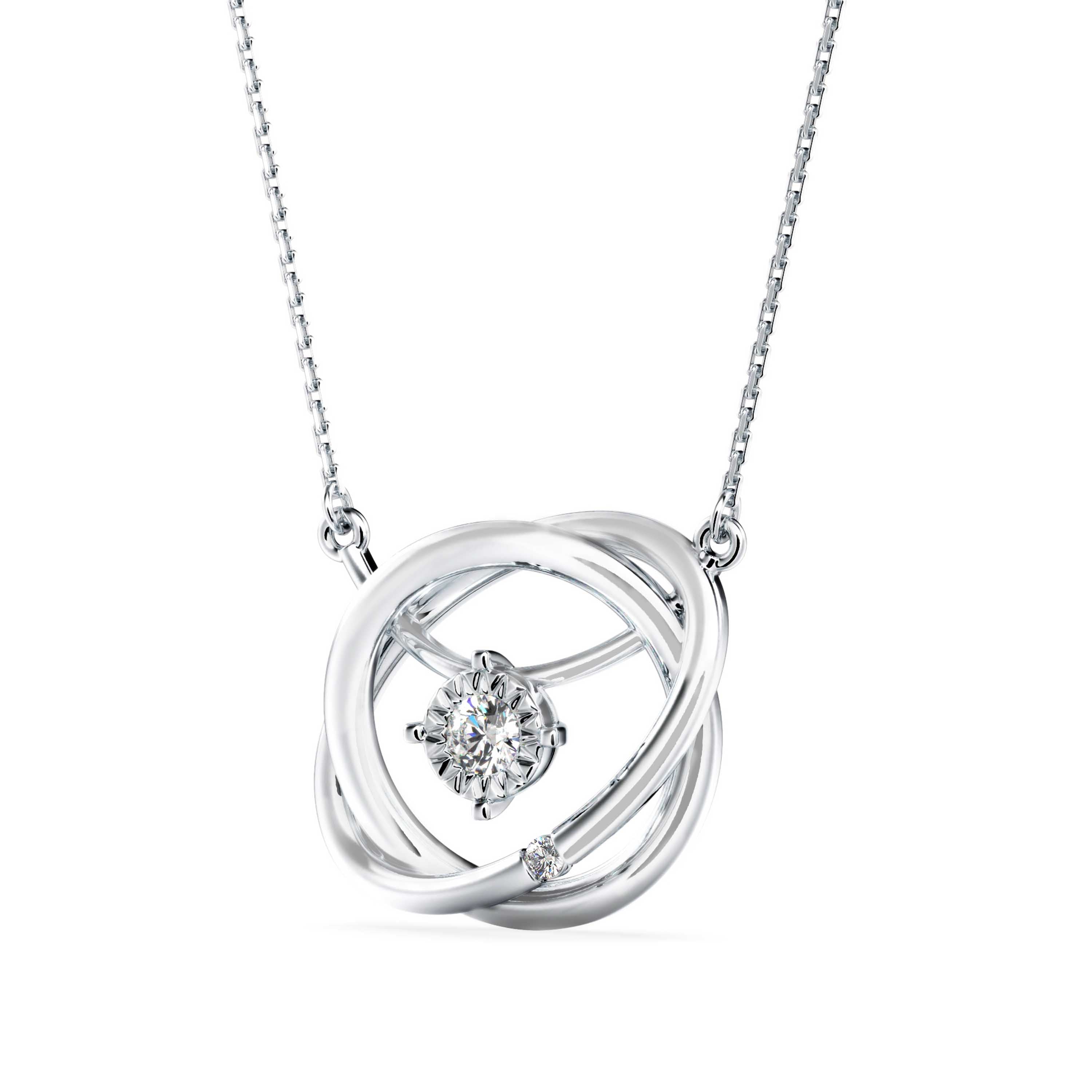 Luminous Elegance Diamond Necklace