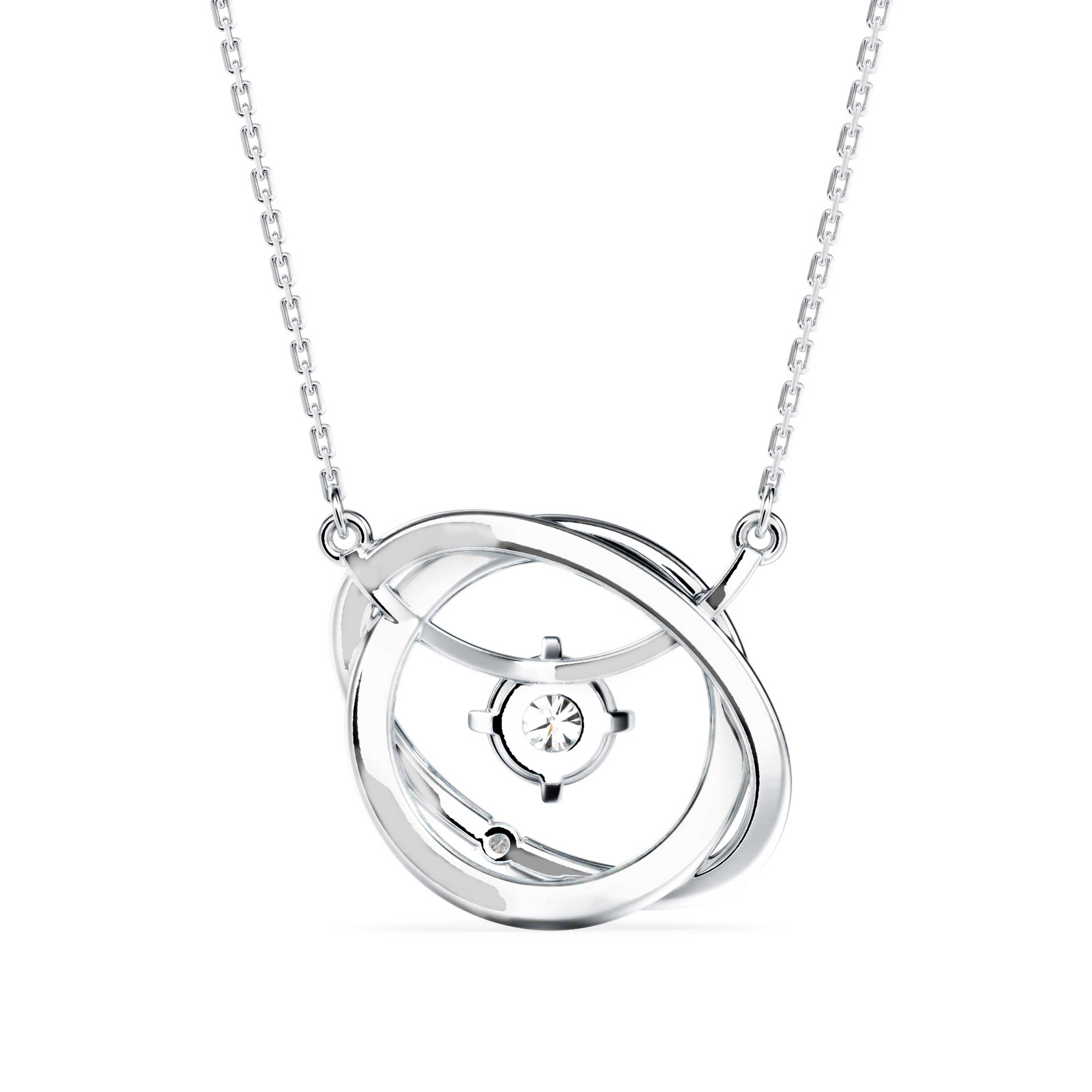 Luminous Elegance Diamond Necklace