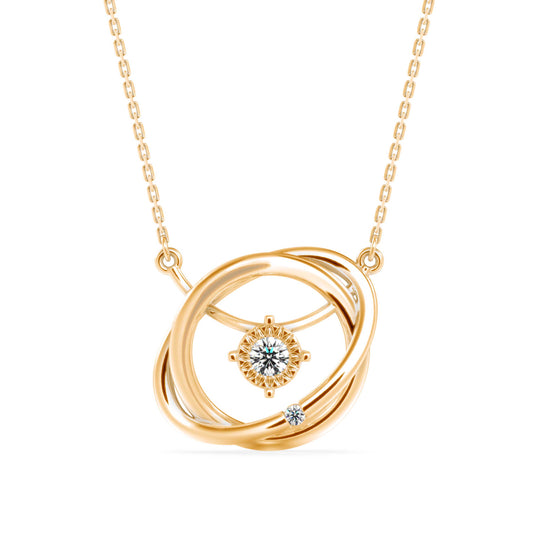 Luminous Elegance Diamond Necklace