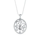 Aurora's Whisper Diamond Pendant