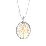 Aurora's Whisper Diamond Pendant