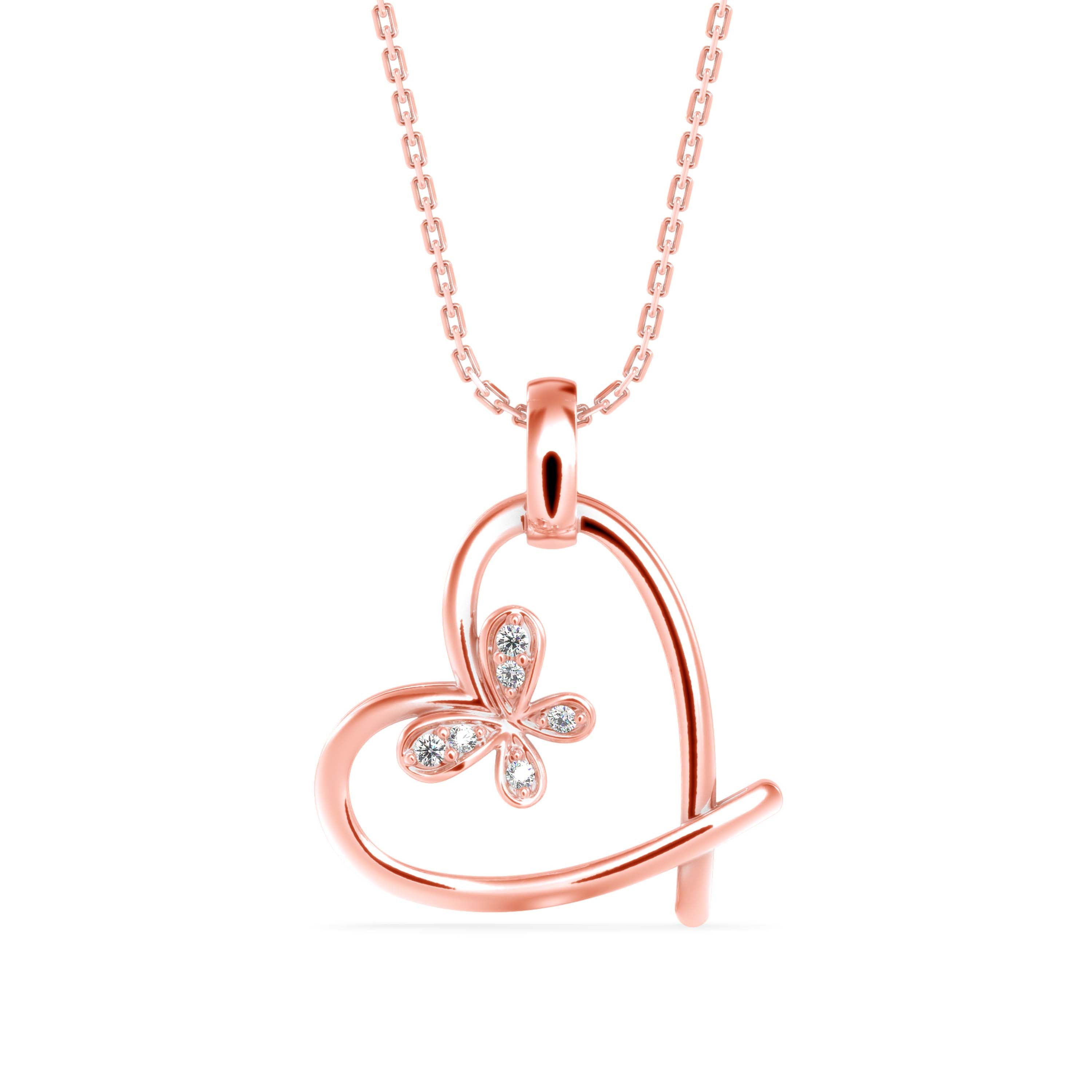 Heartfelt Flutter Pendant