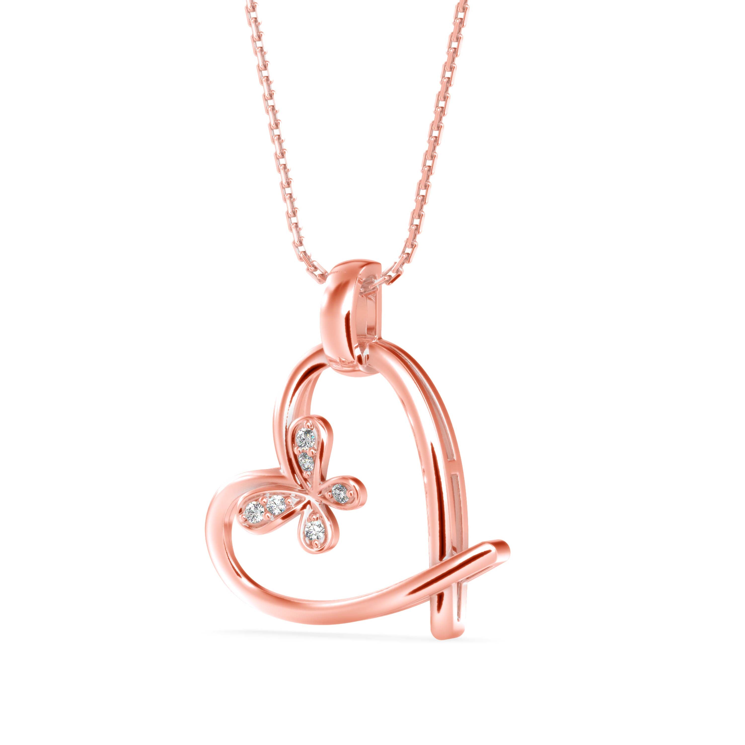 Heartfelt Flutter Pendant