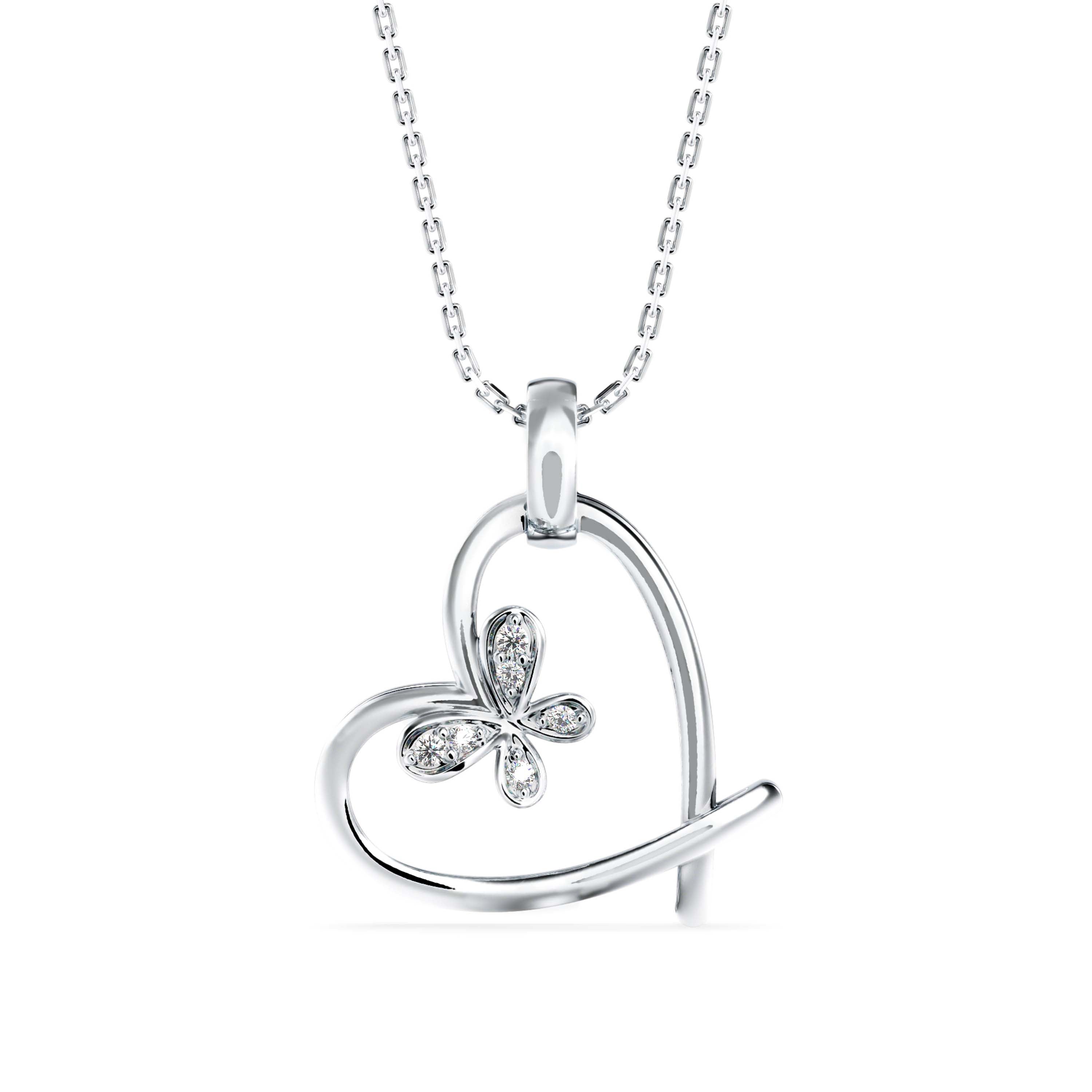 Heartfelt Flutter Pendant