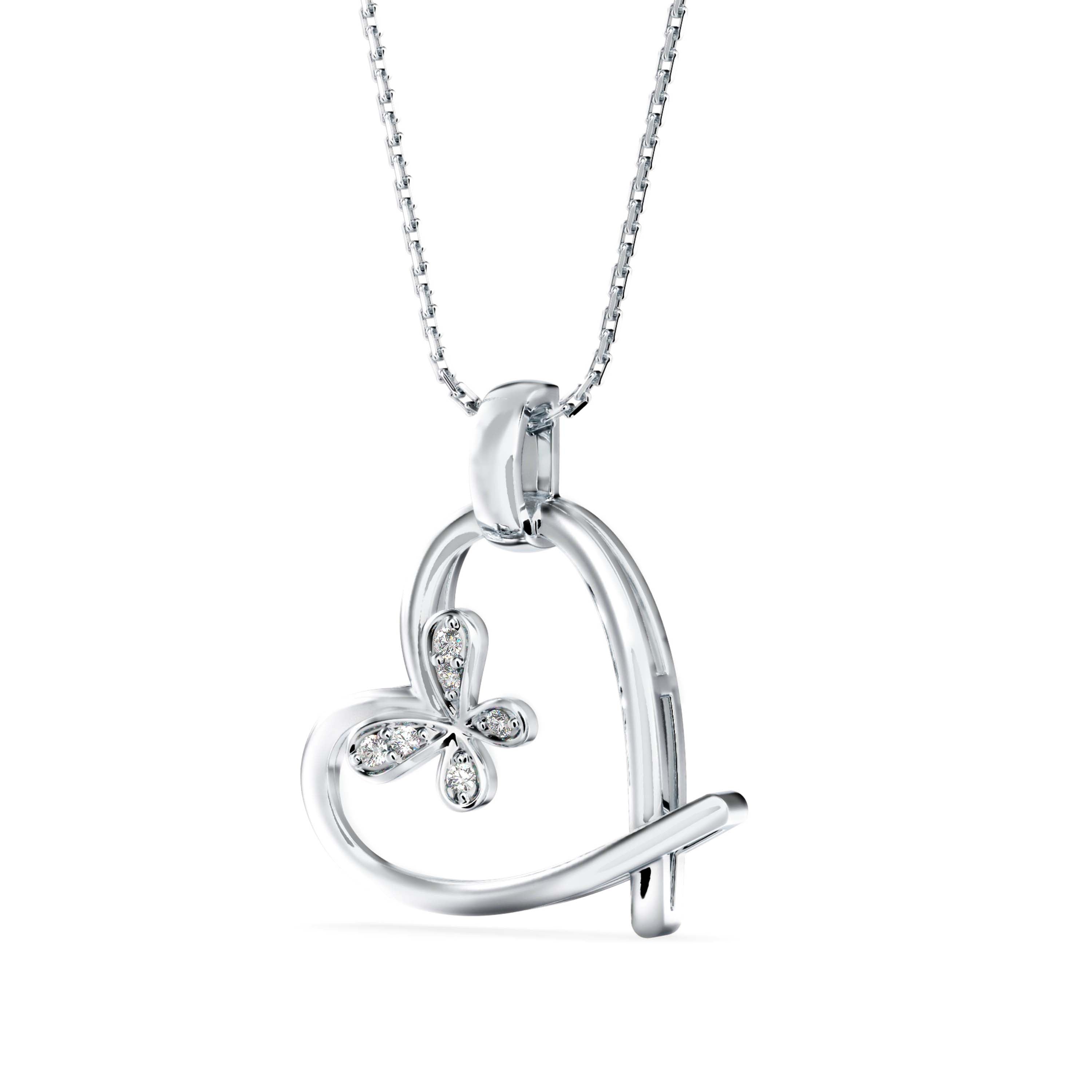 Heartfelt Flutter Pendant