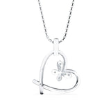 Heartfelt Flutter Pendant