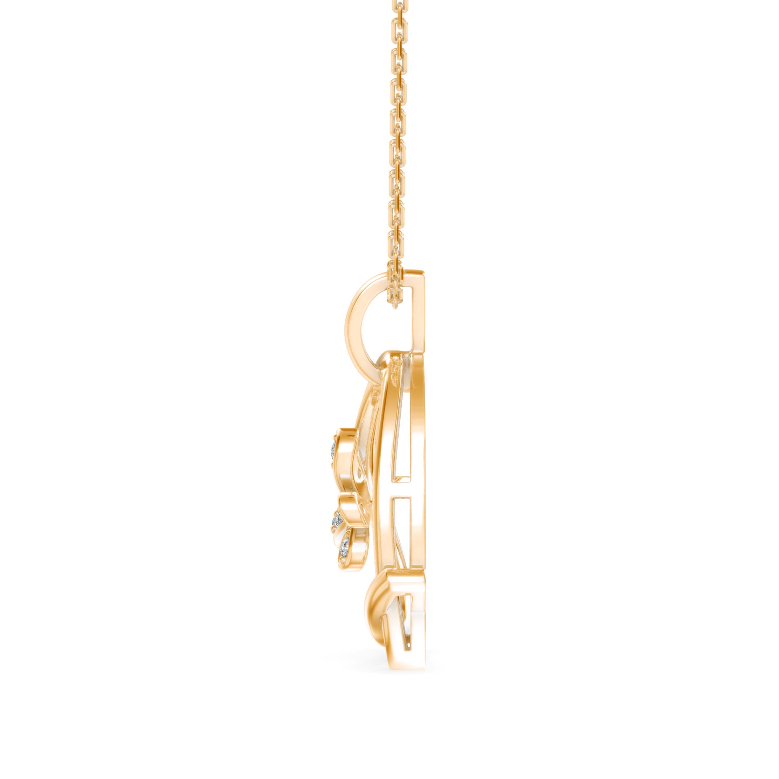 Heartfelt Flutter Pendant