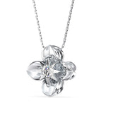 Petal Radiance Solitaire Pendant