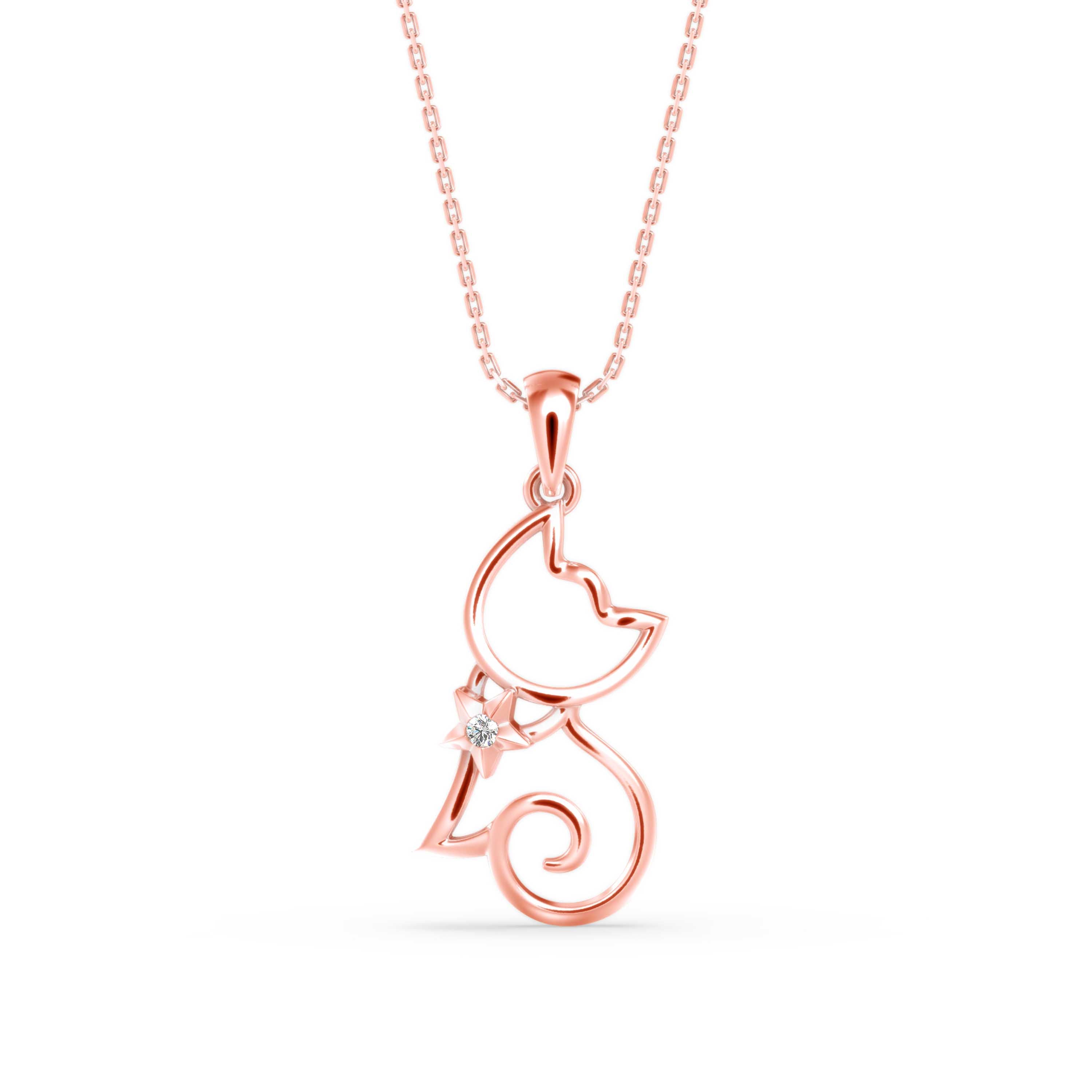 Starry Cat Pendant