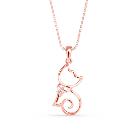 Starry Cat Pendant