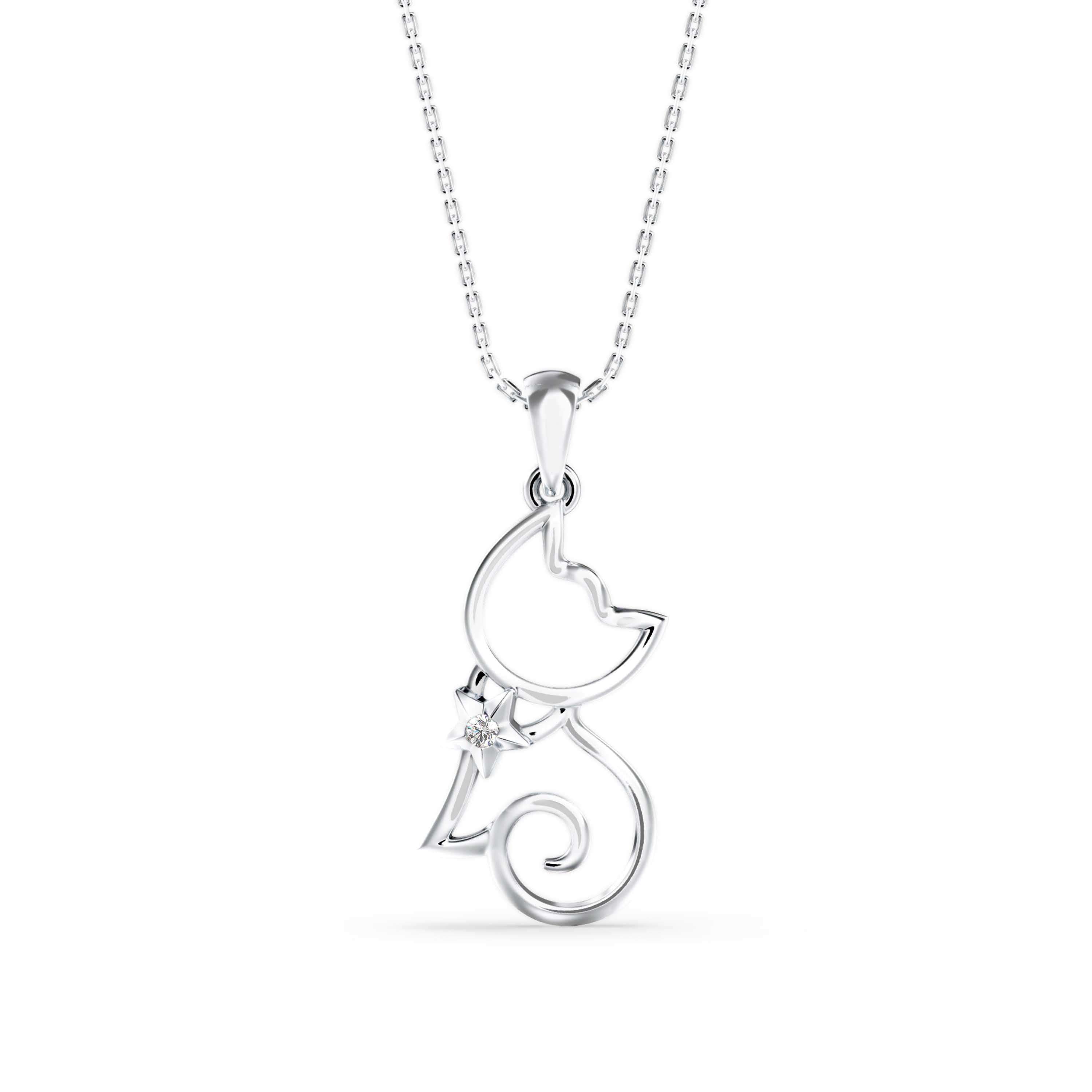Starry Cat Pendant