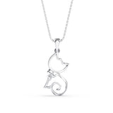 Starry Cat Pendant
