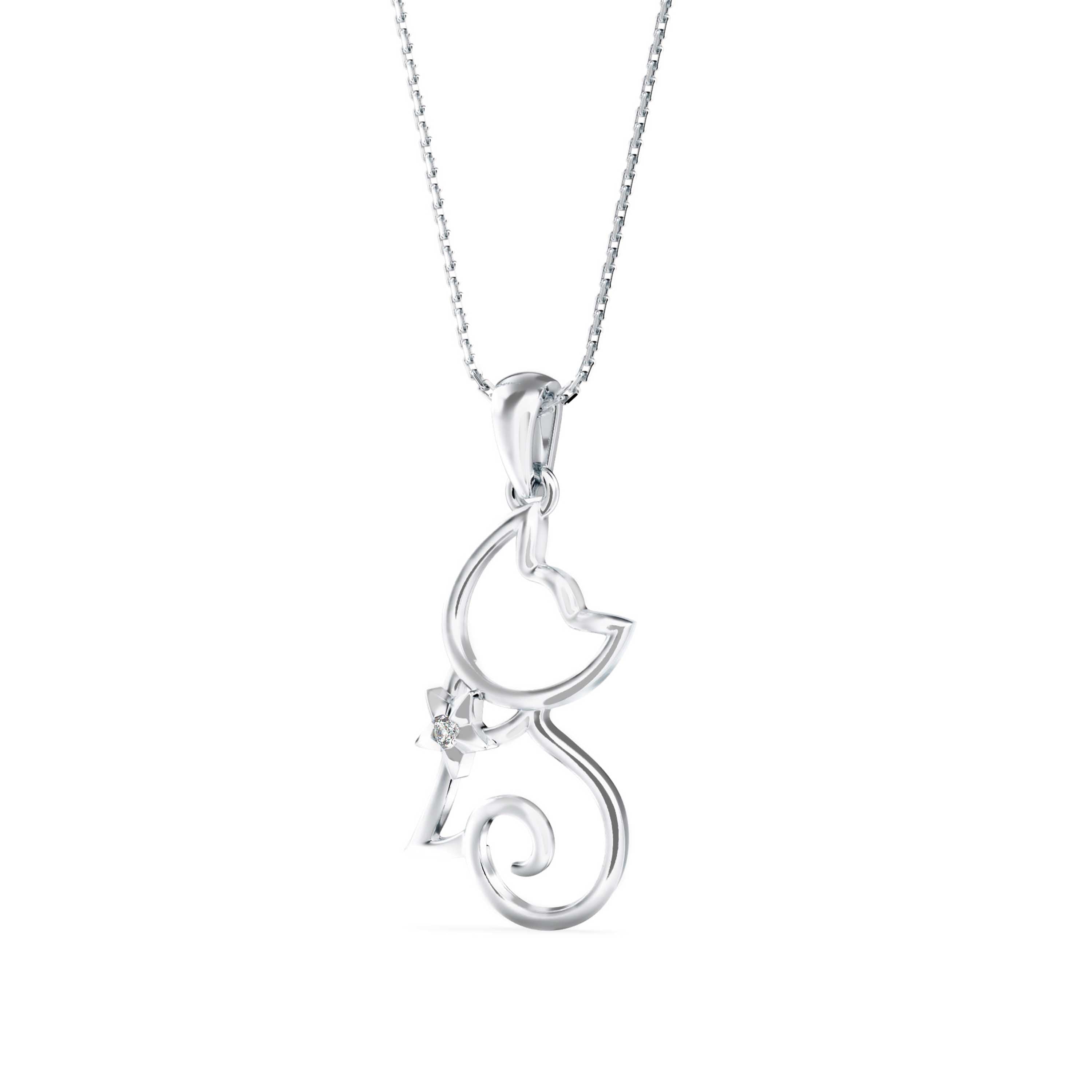 Starry Cat Pendant