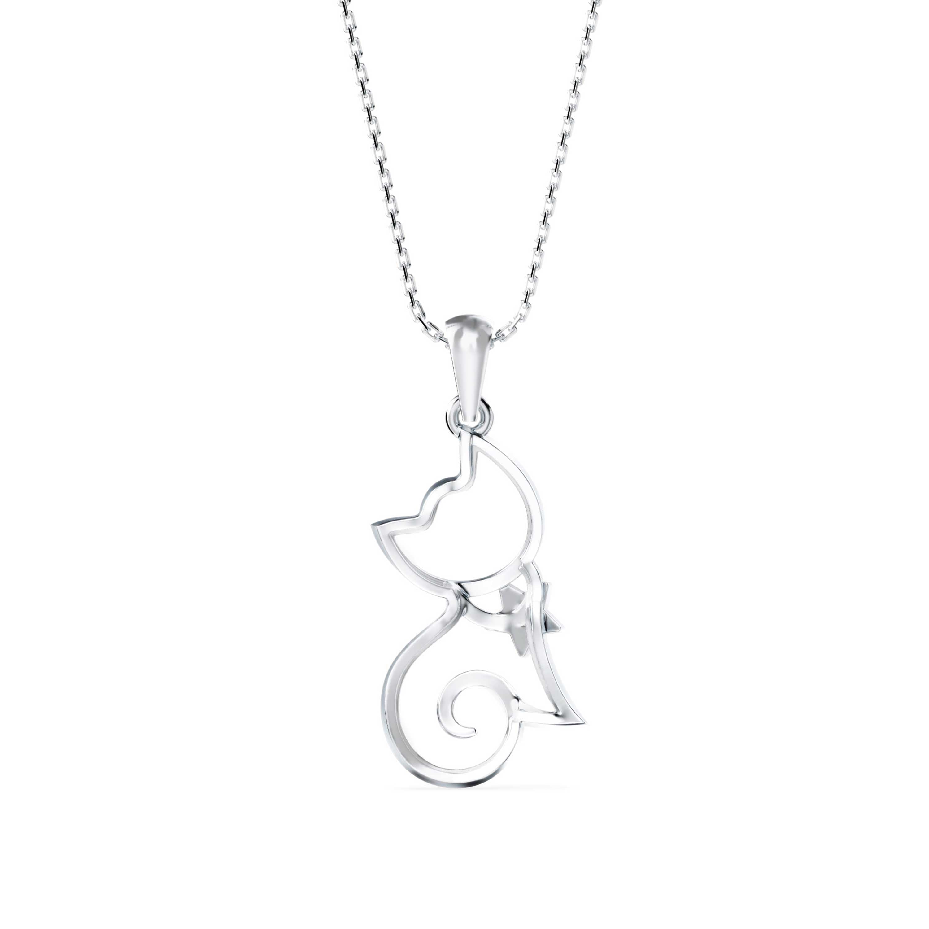 Starry Cat Pendant