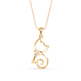 Starry Cat Pendant