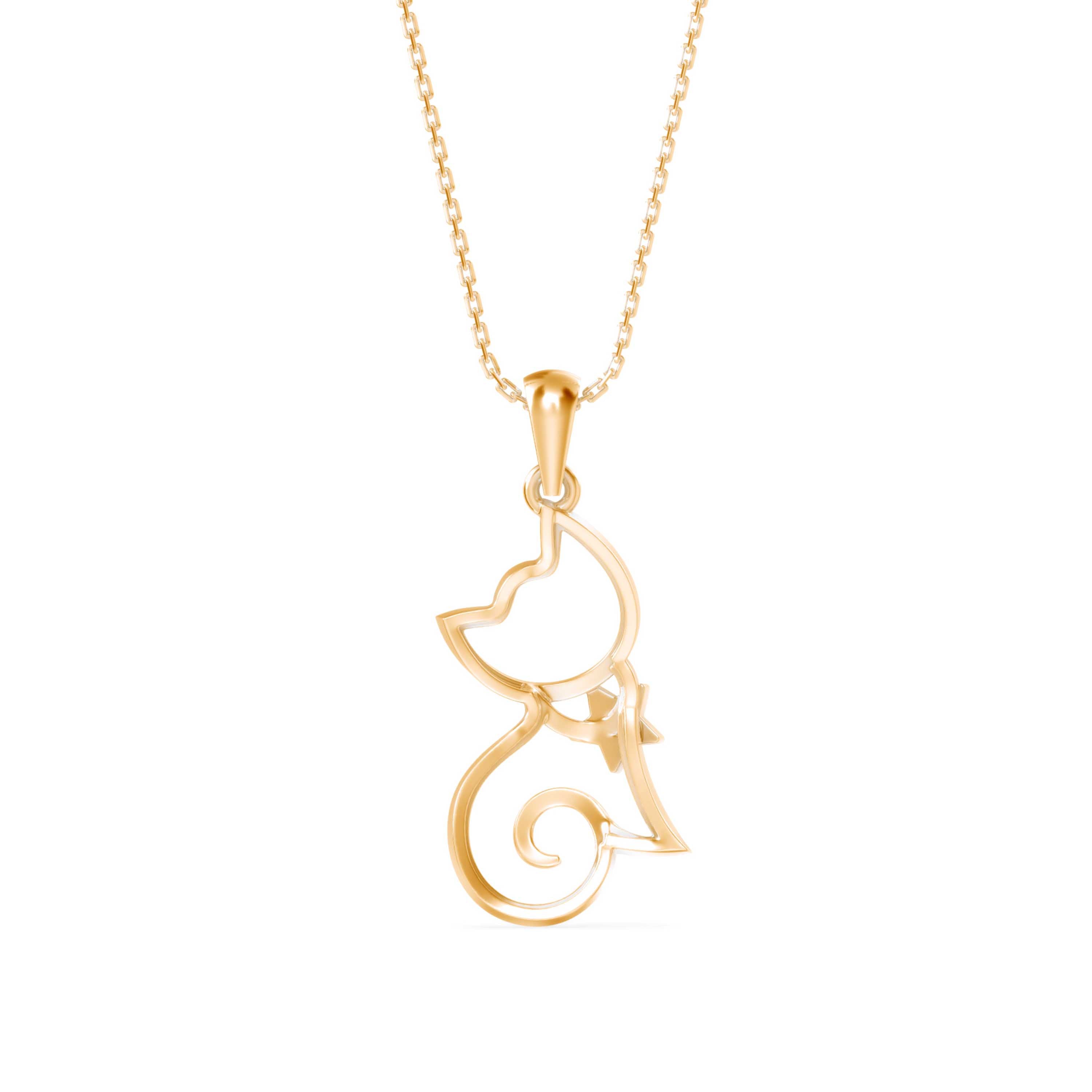 Starry Cat Pendant