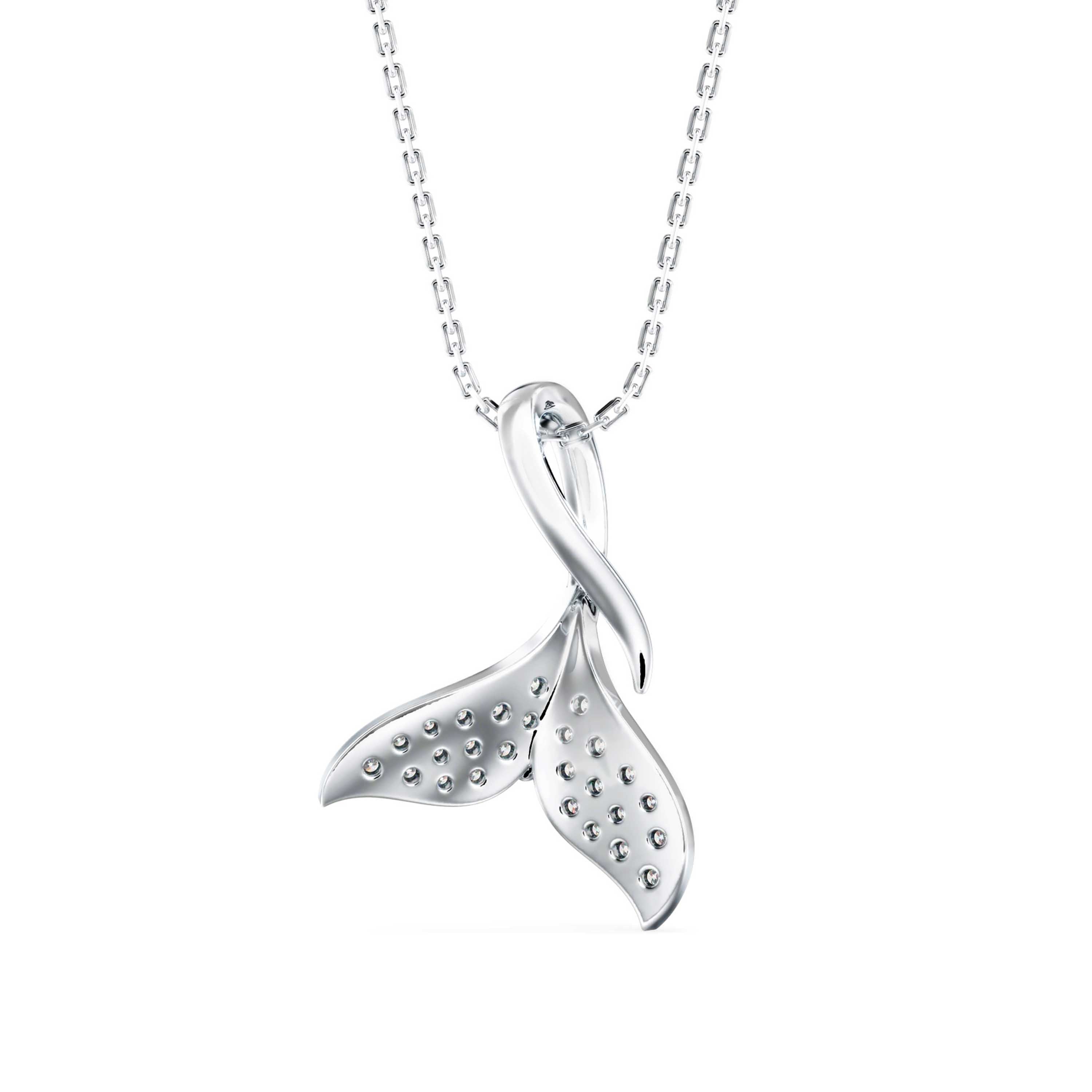 Whale Tail Pendant