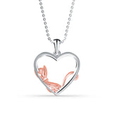 Heartfelt Kitty Pendant