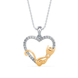 Heartfelt Kitty Pendant