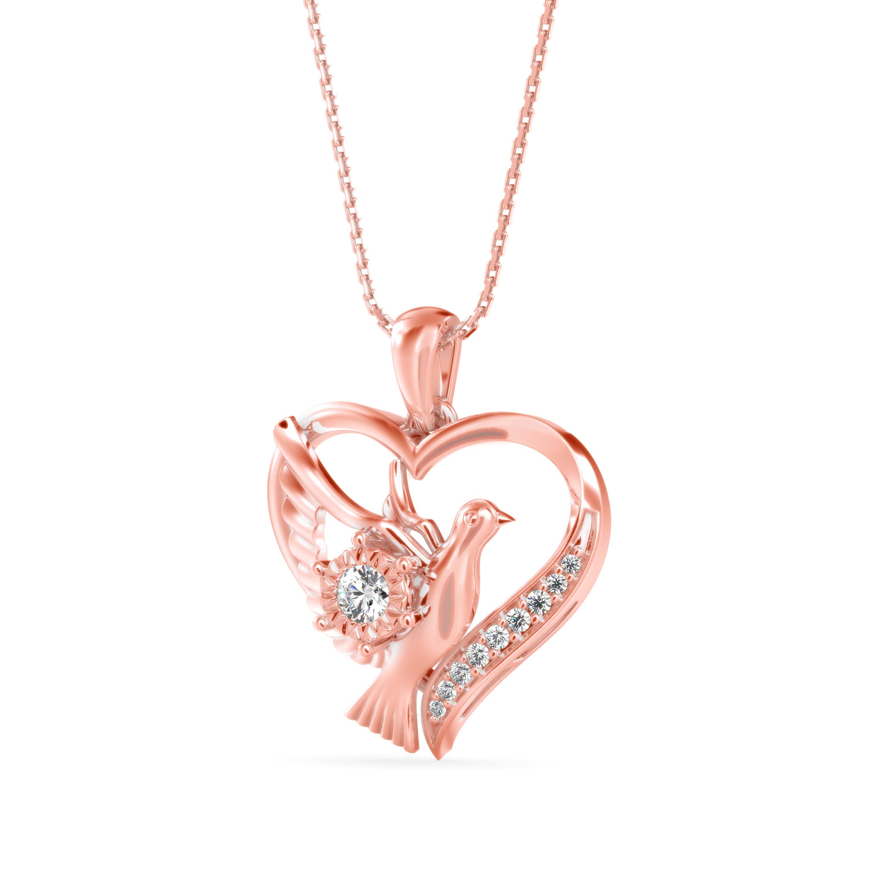 Winged Affection Pendant
