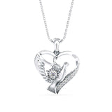 Winged Affection Pendant