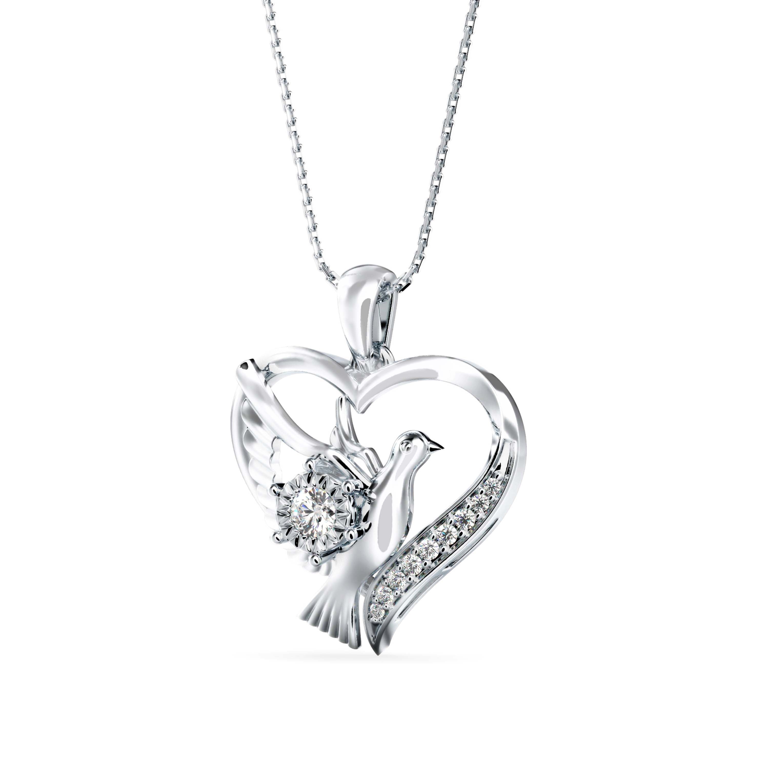 Winged Affection Pendant