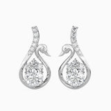 Swan Symphony Earrings
