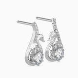 Swan Symphony Earrings