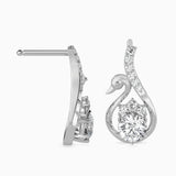 Swan Symphony Earrings