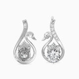 Swan Symphony Earrings
